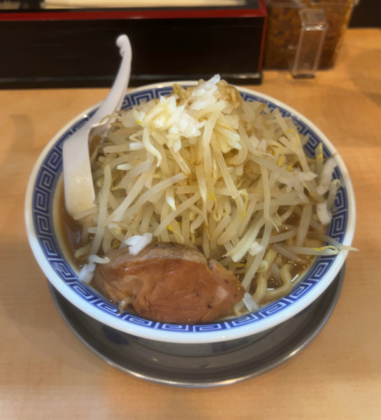 「ふじそば 中盛 野菜増し」@雷神 角ふじの写真