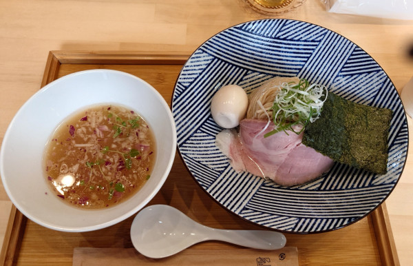 「味玉鯛塩つけ麺(1170円)」@風〜Furari〜の写真