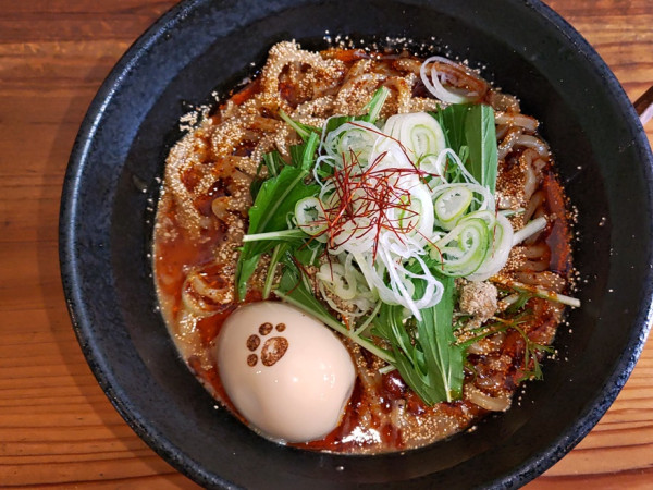 「熊さん担担麺（中盛）」@江戸麺 熊八の写真