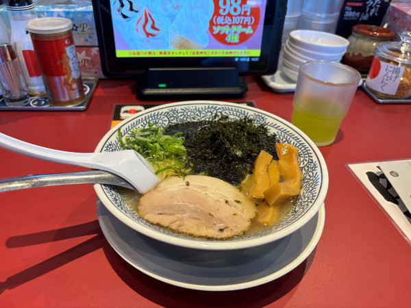 「磯海苔塩ラーメン　803円」@丸源ラーメン 瑞穂店の写真