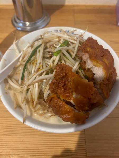 「排骨（パイコー）タンメン」@極濃湯麺 フタツメ 越戸店の写真