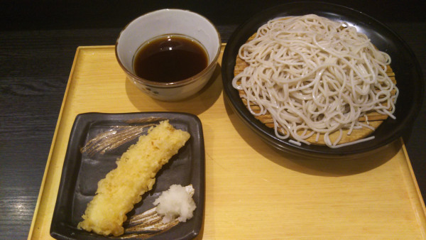 「いか天せいろ」@小諸そば 茅場町店の写真