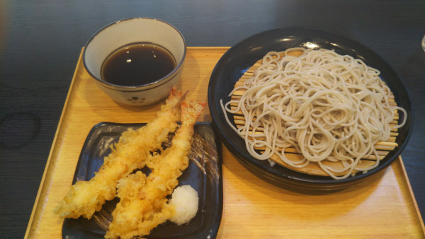 「えび天せいろ」@小諸そば 宝町店の写真