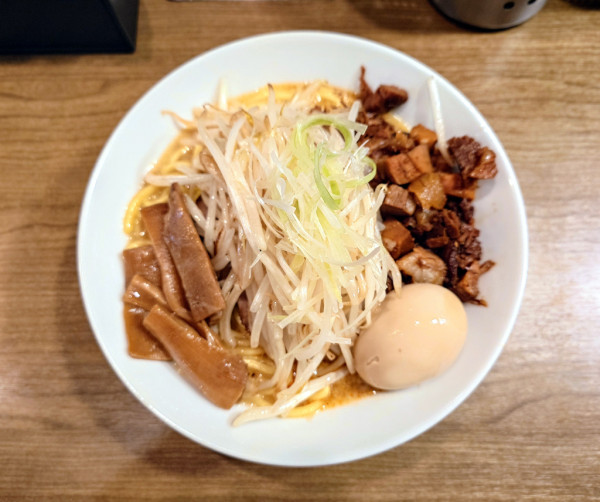 「味玉チャーシューあえめん」@味噌麺処 田坂屋の写真