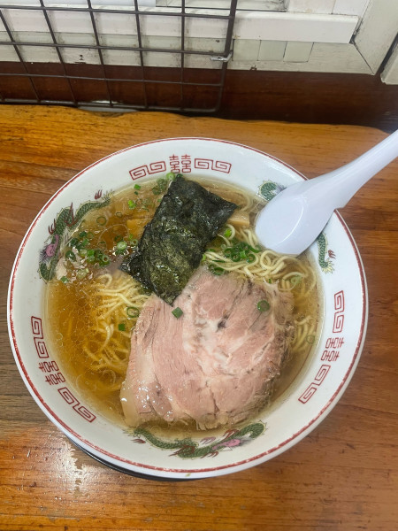 「中華そば ネギチャーシュー丼」@伊達屋の写真