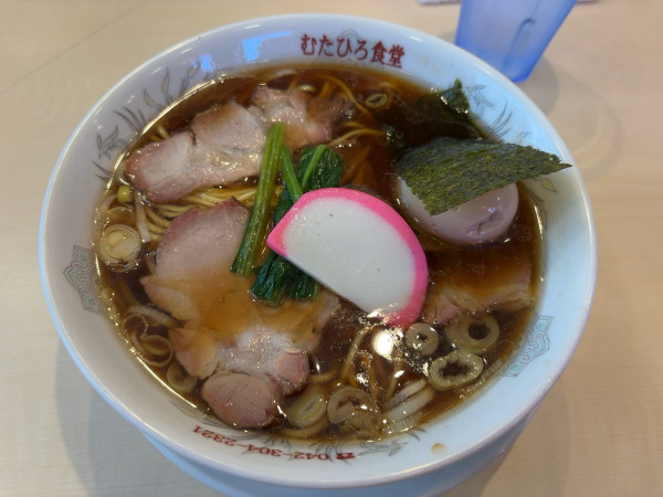 「中華そば　味玉」@むたひろ食堂の写真