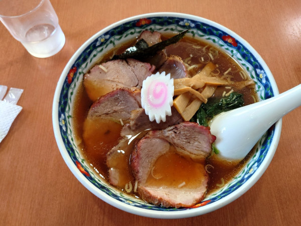 「チャーシューメン1150円」@手打中華 彩華の写真