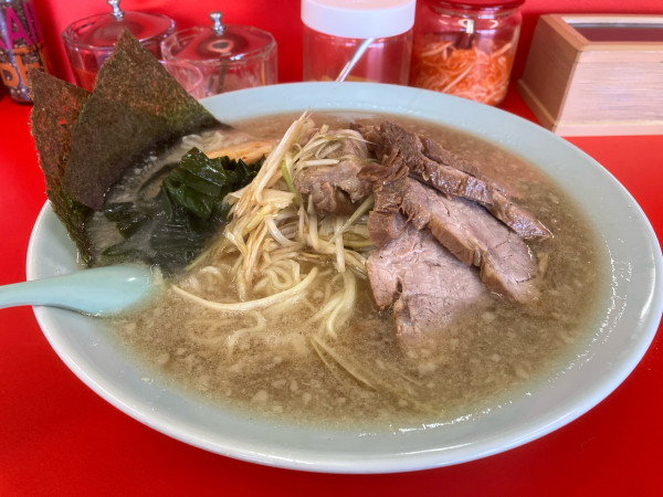 「ネギチャーシュー麺　中盛」@ラーメンショップ 結城東店の写真