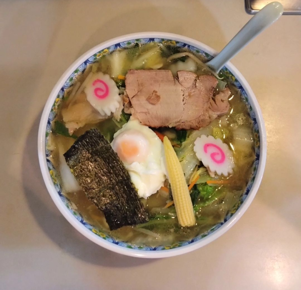 「手打ち五目麺」@中華そば集来の写真