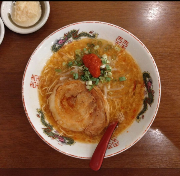 「赤から柚子とんこつ 替玉」@麺の章 九州 とりとんの写真