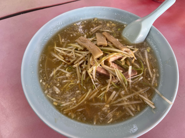 「ネギラーメン　760円」@ラーメンショップ 宝店の写真