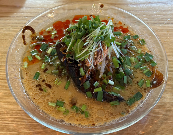 「冷やし担々鶏そば1400円」@麺 㐂色の写真