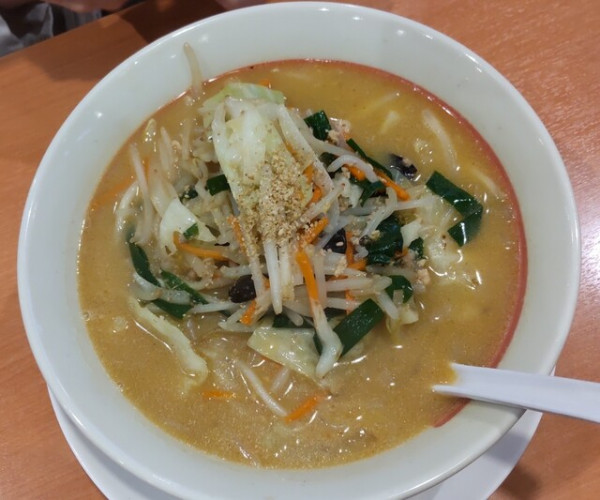 「味噌 野菜タンメン 730円」@幸楽苑 寒河江店の写真