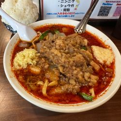 辛いスタ満そば