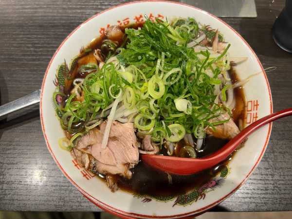 「中華そば(並)＋焼きめし(並)   1,200円」@新福菜館 秋葉原店の写真