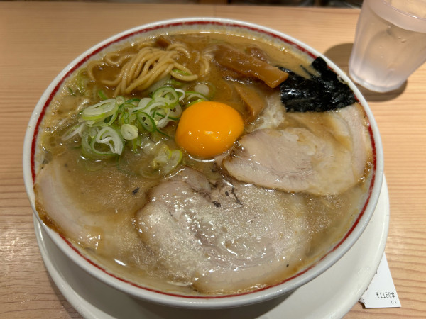 「特製とろりそば1150円」@東京煮干し らーめん 玉 東京駅店の写真
