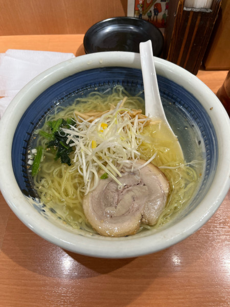 「塩らーめんあっさり(ランチ)」@俺流塩らーめん 中目黒駅前店の写真