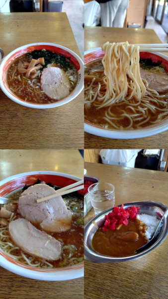 「『ラーメン 半カレーセット(¥930)』」@高円寺ラーメン タロー軒の写真