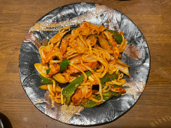 「やきそば（ケチャップ）」@味まかせ けん家の写真