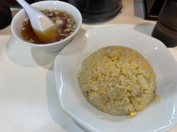 「セット半チャーハン200円」@宝華 飛田給店の写真