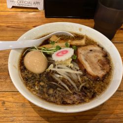 桜ブラック+味玉