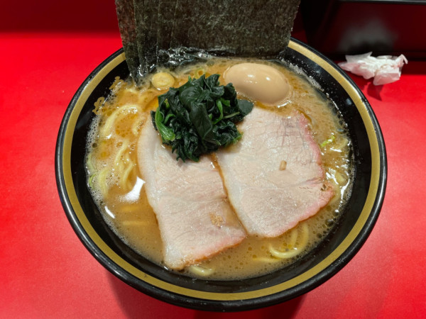 「上ラーメン」@家系らーめん 登戸家の写真