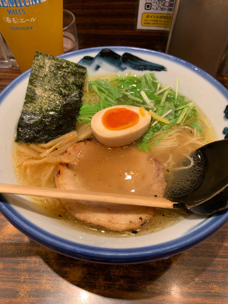 「柚子塩らーめん」@AFURI 横浜ジョイナス店の写真