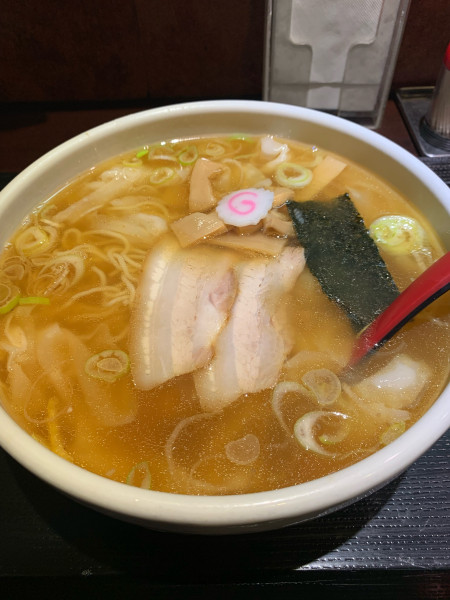 「ワンタンメン」@中華蕎麦 金魚の写真