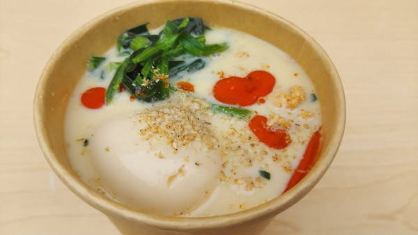 「冷やし豆乳担々麺 800円」@ダイニングBAR のみ猿の写真