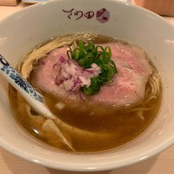 炭火焼き鯵煮干し 醤油そば＋穂先メンマ