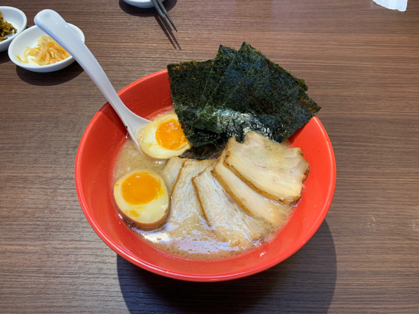 「特製元味1,000円+替え玉130円」@ラの壱 鳴海店の写真