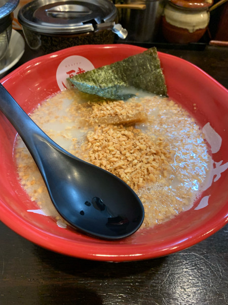 「ニンニクラーメン」@百歩ラーメン 北浦和店の写真