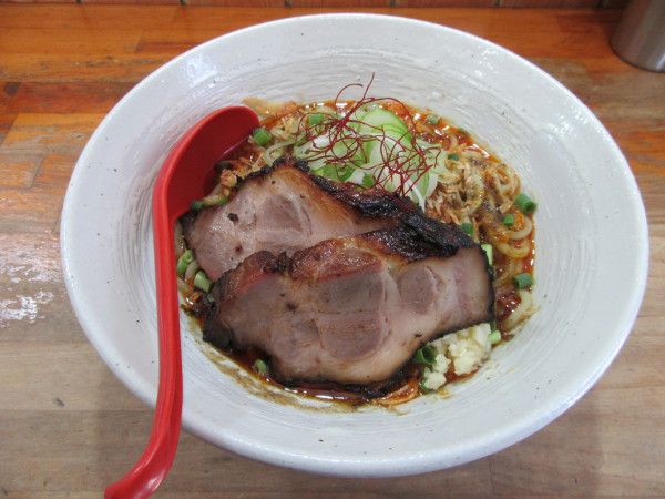 「チャーシュー担々まぜそば（１１９０円）」@麺屋 むじゃきの写真