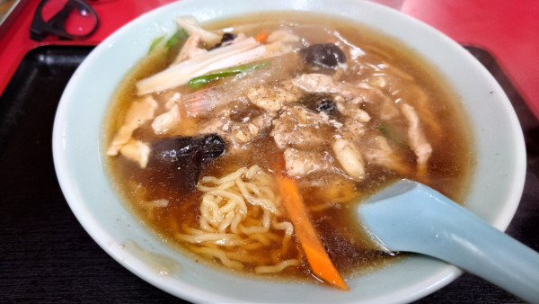 「肉そば」@天津の写真