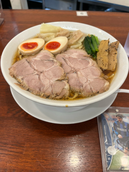 「特製中華そば　醤油」@中華そば 千乃鶏の写真