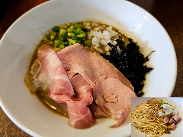 「濃厚醤油＋和え玉」@2番ライト 煮干男の写真