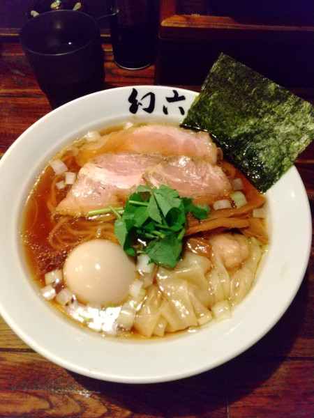 「特製醤油そば」@中華そば 幻六の写真