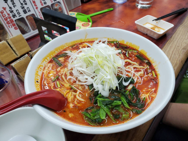 「ドラたんたん麺辛さドラコン級８５０円」@らーめん ドラごんちの写真