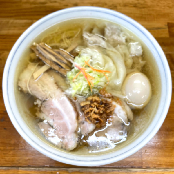 「塩まるとくらーめん」@支那そば 福々亭の写真