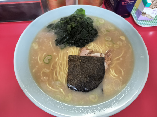 「わかめラーメン中盛800円」@ラーメンショップ 荻野店の写真