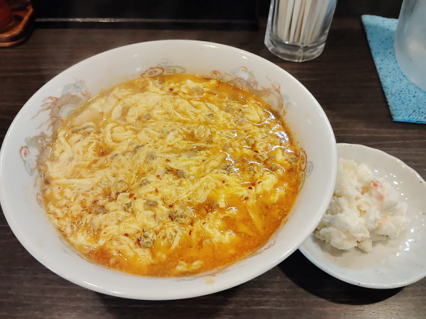 「松府麺（そうふうめん）　　　　750円」@松虎亭の写真