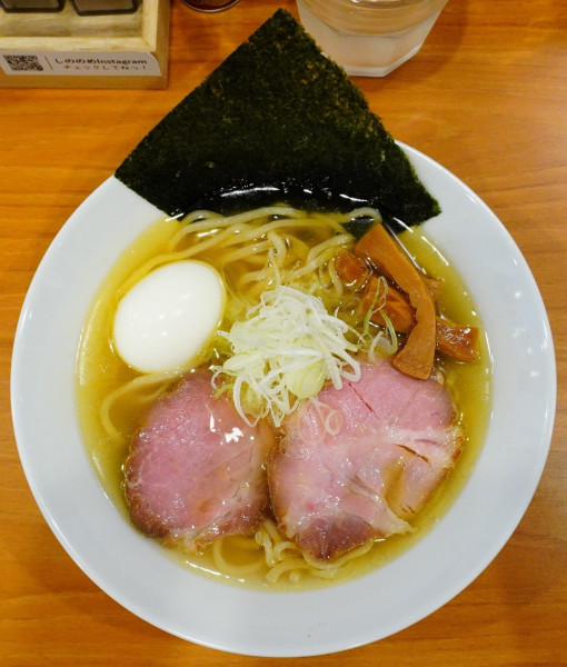 「塩らーめん＋塩たまご＋ミニチャーハン」@しののめヌードルの写真