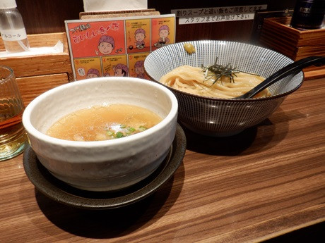 「淡麗塩つけ麺　並盛」@塩つけ麺灯花 赤坂店の写真