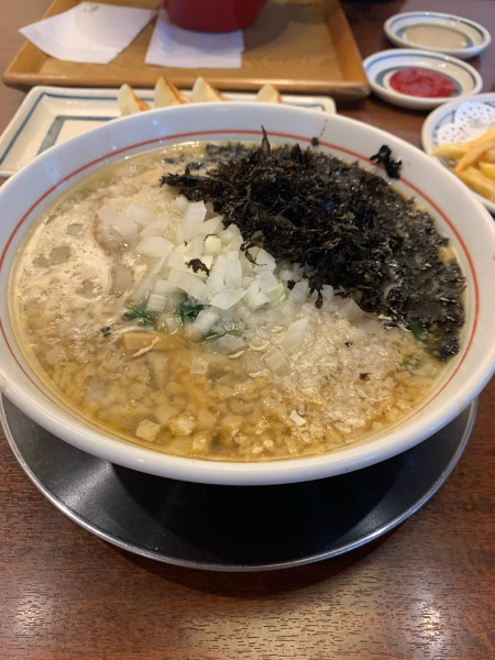 「こってり磯海苔らーめん」@三宝亭 与野本町店の写真