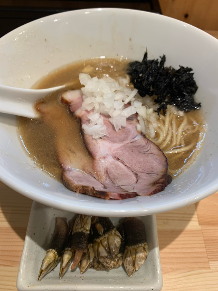 「（限定2）亀の手ラーメン」@らーめん廣澤の写真