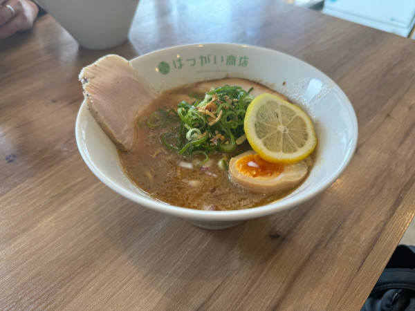 「【限定】コッテリネギ塩そば」@はつがい商店の写真