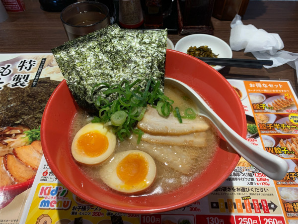「特製もとあじ1,000円+替玉130円」@ラの壱 鳴海店の写真