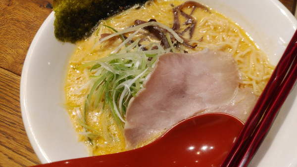 「九州豚骨味噌」@純米味噌ラーメン みそら堂 鶴田店の写真