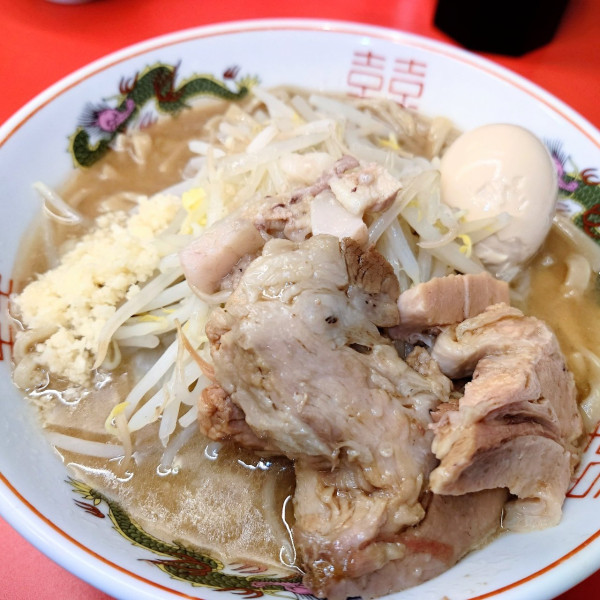 「小ラーメン ニンニク・野菜・アブラ 全て少なめ」@BUTAKIN 六本木店の写真
