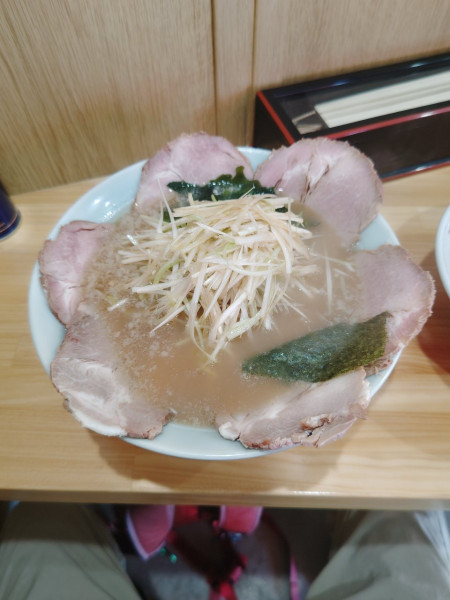 「ネギチャーシュー(1,200円)」@ラーメン一二三の写真